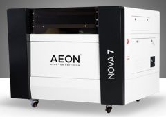 AEON Nova7 laserilla on palamaton ja erittäin vahva rakenne mikä tekee siitä turvallisen ja vakaan käyttää.