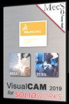 VisualCAM 2019 for SOLIDWORKS – MILL – EDU – Professional